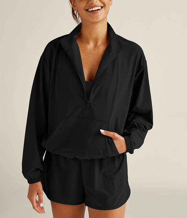 Womens In Stride Half Zip Pullover