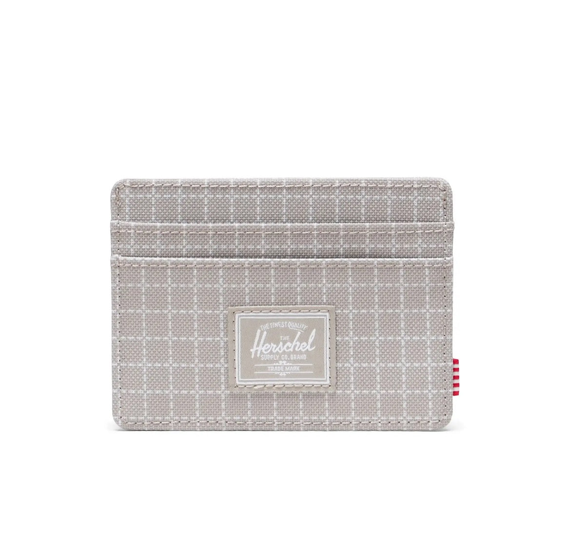 Charlie Cardholder in Grid - London Fog
