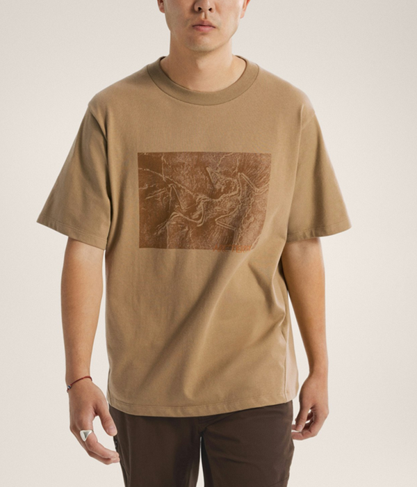 Mens Kragg Cotton Lithographica SS F25