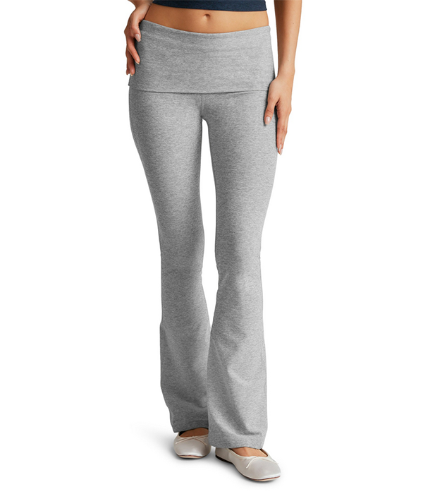 Womens Spacedye Foldover Pant