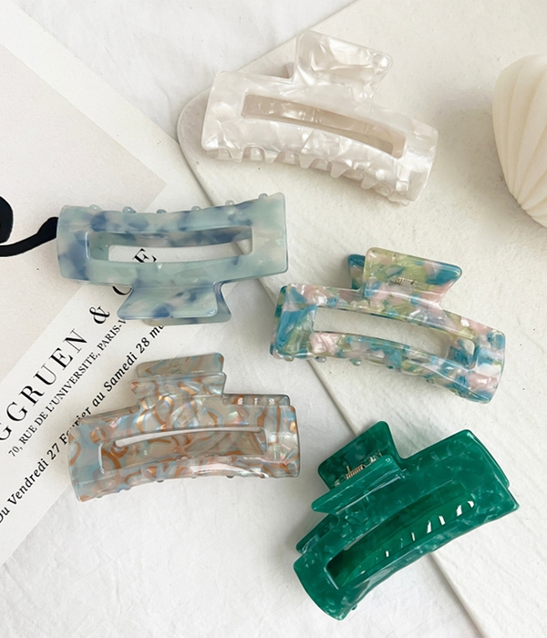 Allie Acetate Regular Size Hair Clips