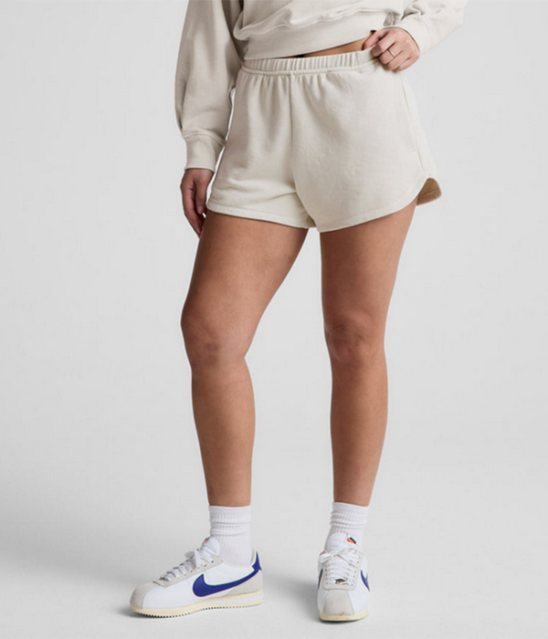 Womens Fade Out Mid Rise Short