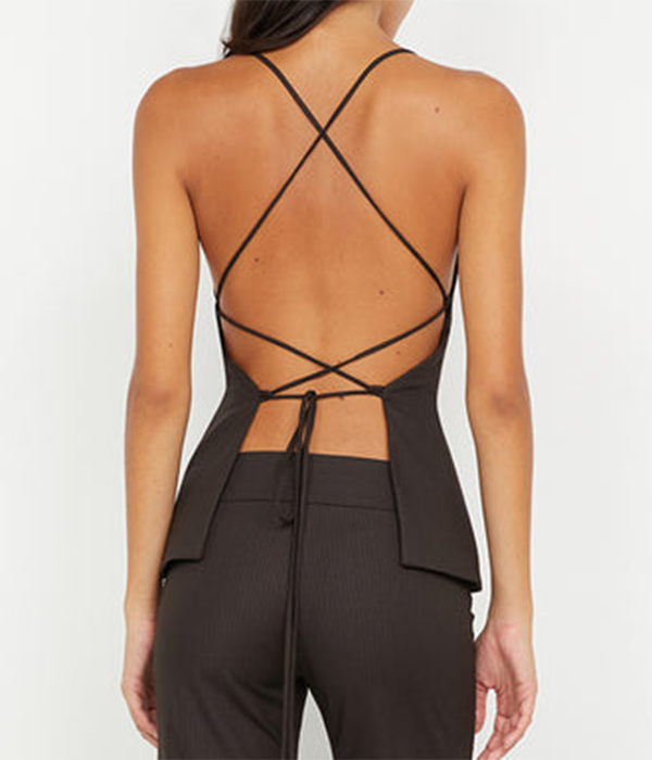 Womens Ingrid Tie Top