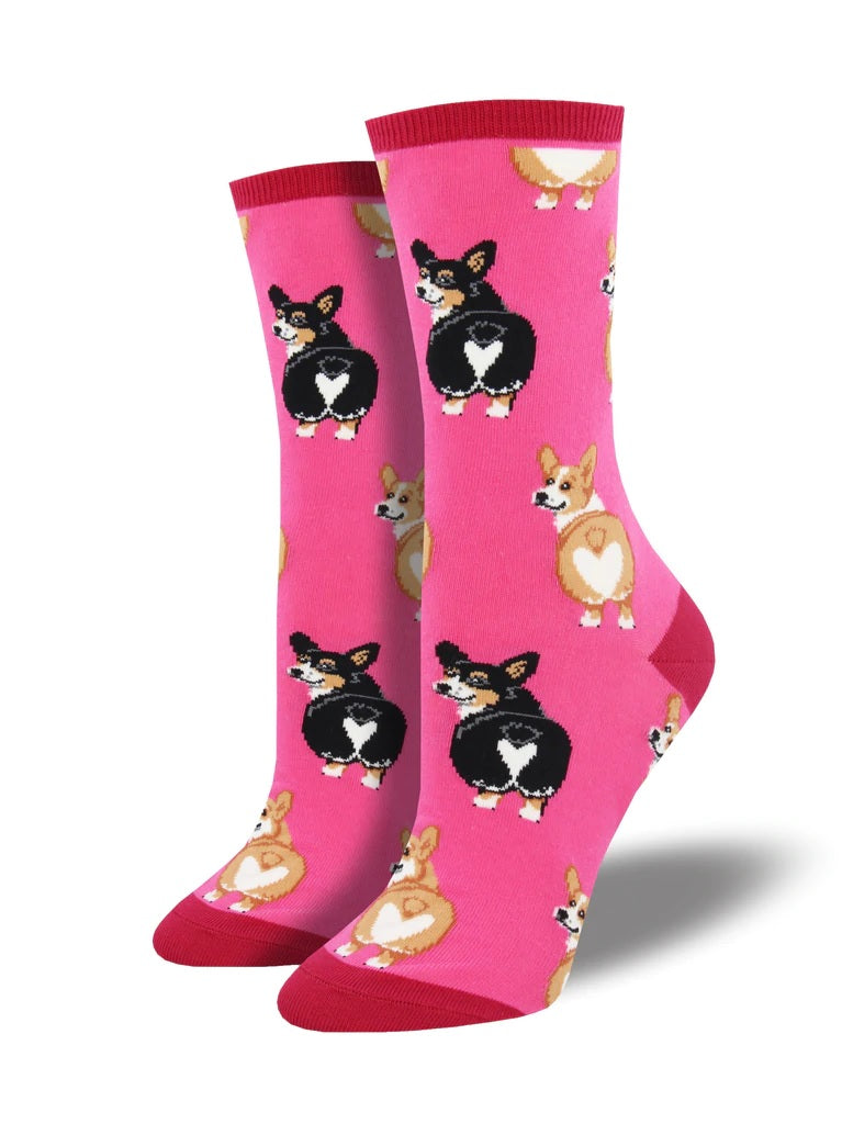 Womens Corgi Butt Socks