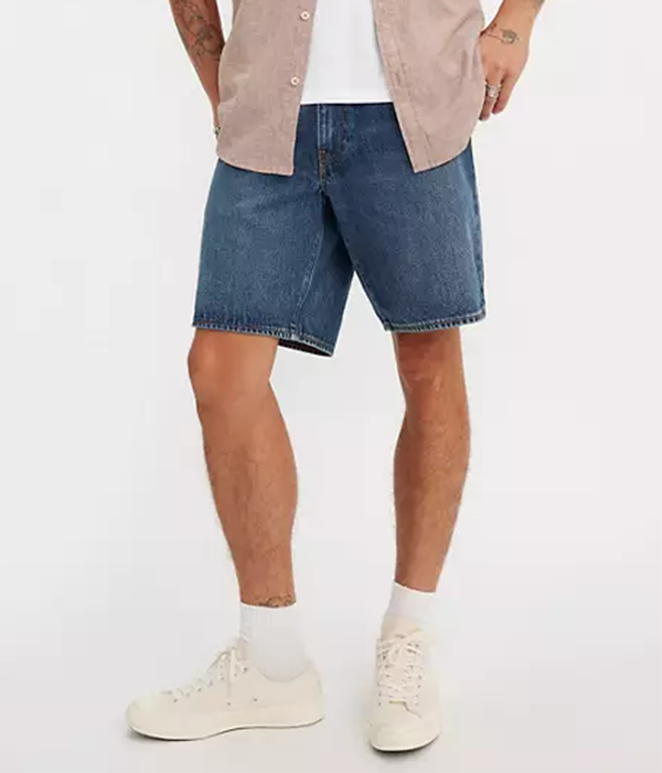 Mens 468 Loose Shorts Picnic & Friends Short in Dark Indigo