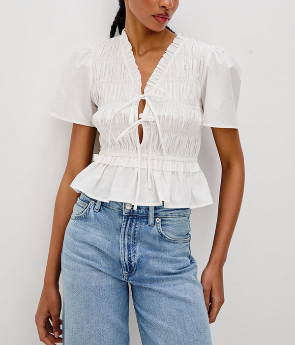 Rails Womens Portia Top in White