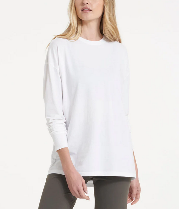 Womens L/S Feather Tee