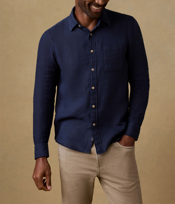 Mens Laguna Linen Shirt