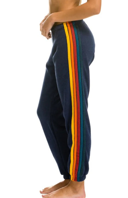 AVIATOR NATION 5 Stripe Sweatpants