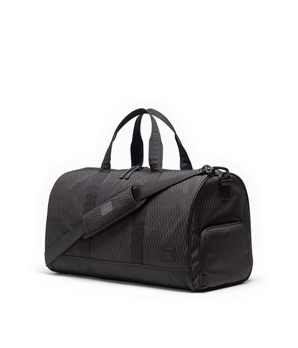 Herschel Novel Duffle in Black Diamond/Black S26