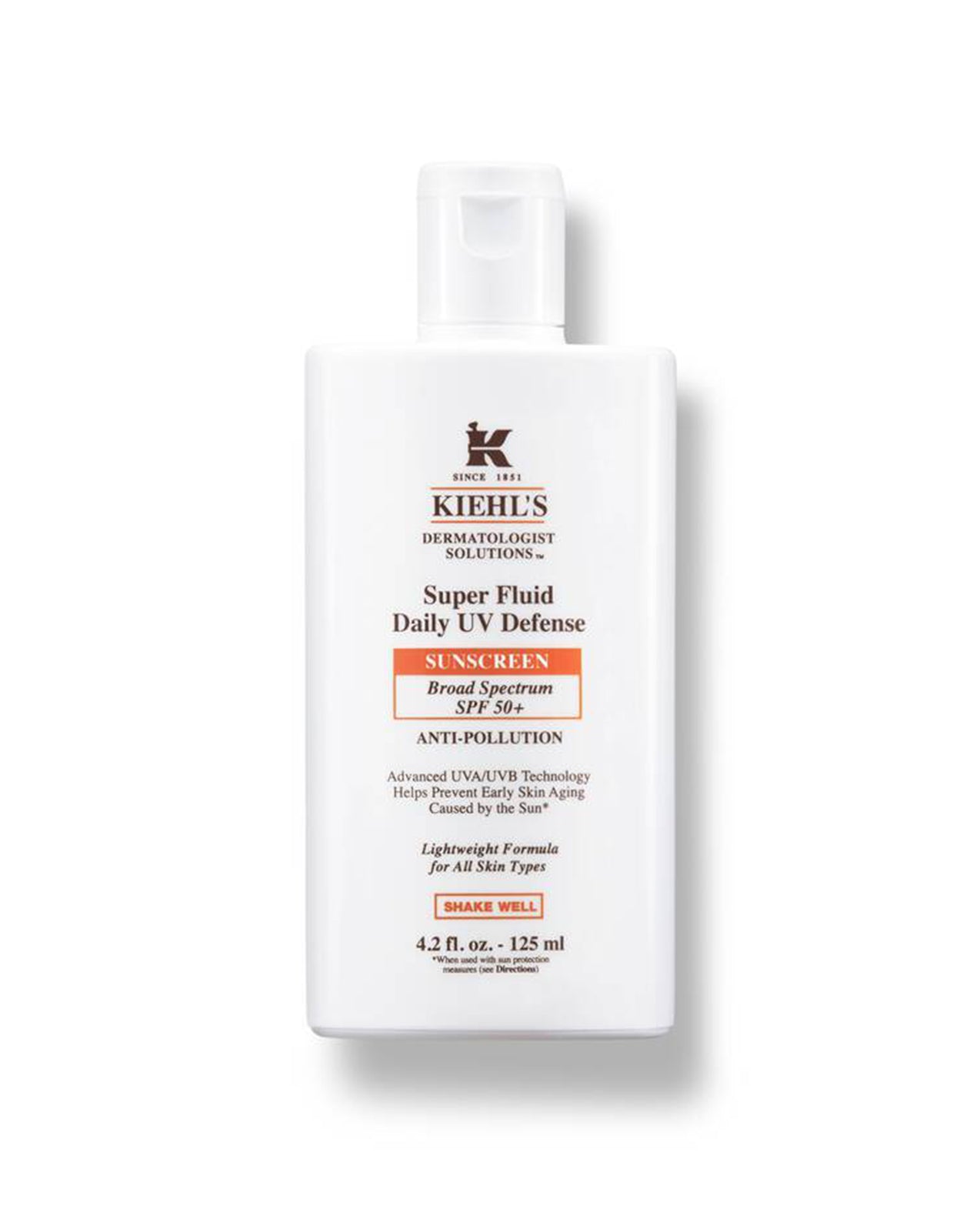 KIEHLS 125mL UV Defense Antpol SF SPF50