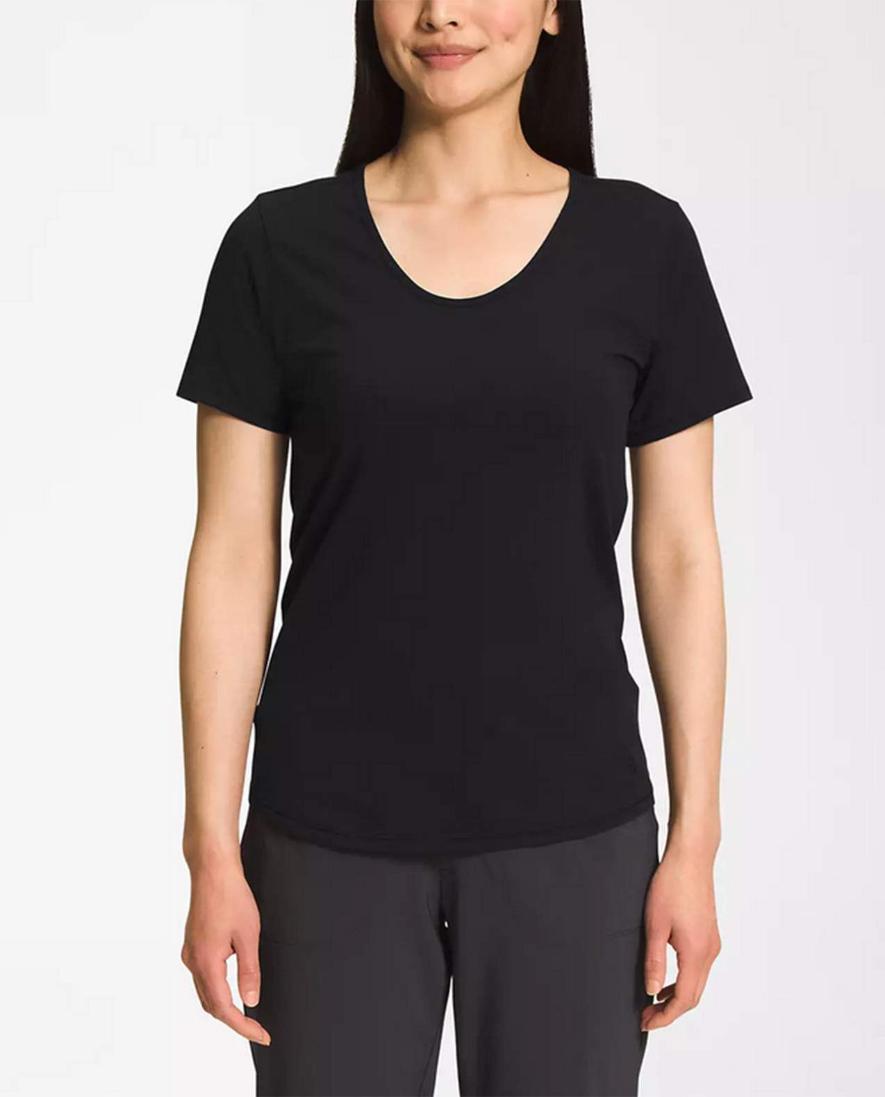 Womens Terrain S/S Scoop-Neck Tee