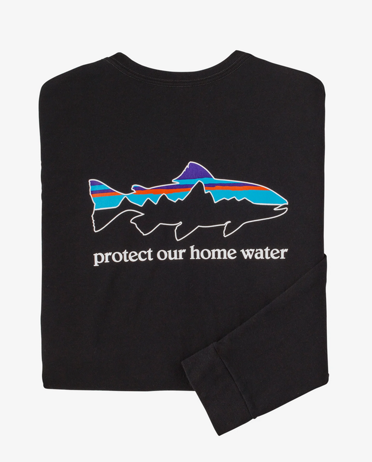 Mens L/S Home Water Trout Responsibili-Tee F22