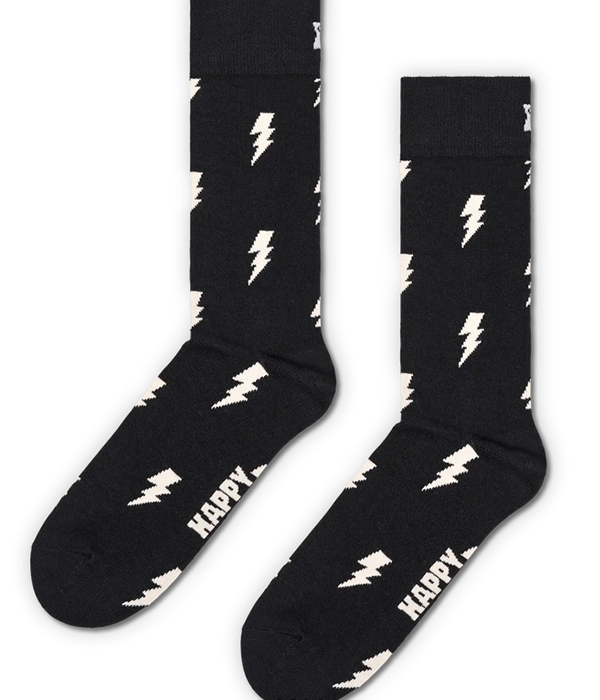Mens Flash Sock in Black