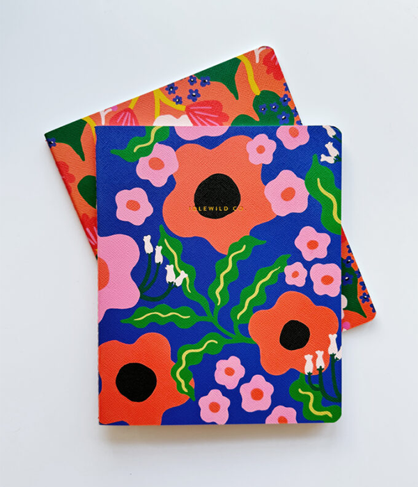 Wavy Daisy Notebook Duo