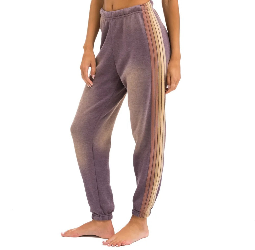 AVIATOR NATION 5 Stripe Sweatpants