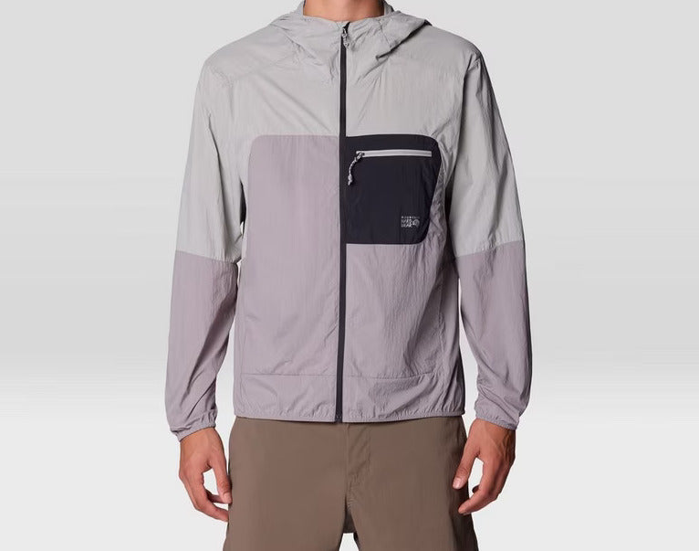 Mens Wind Veil Hooded Jacket
