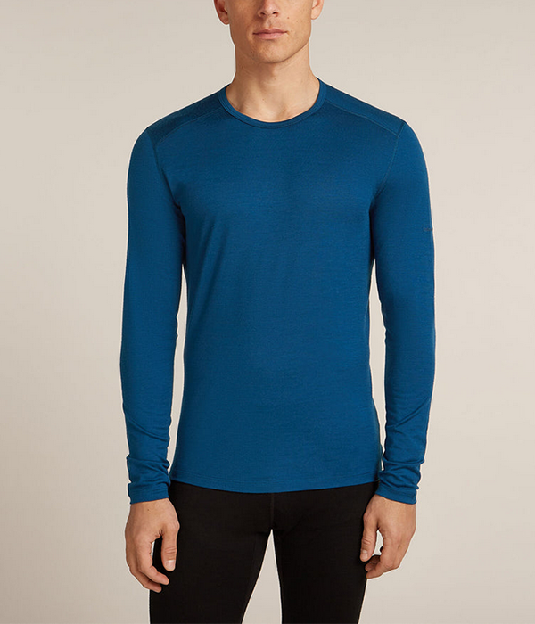 ICEBREAKER Mens 200 Oasis Long Sleeve Crew