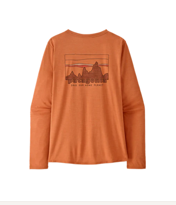 Womens Long Sleeve Cap Cool Daily Shirt