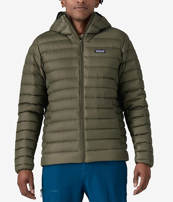 Mens Down Sweater Hoody