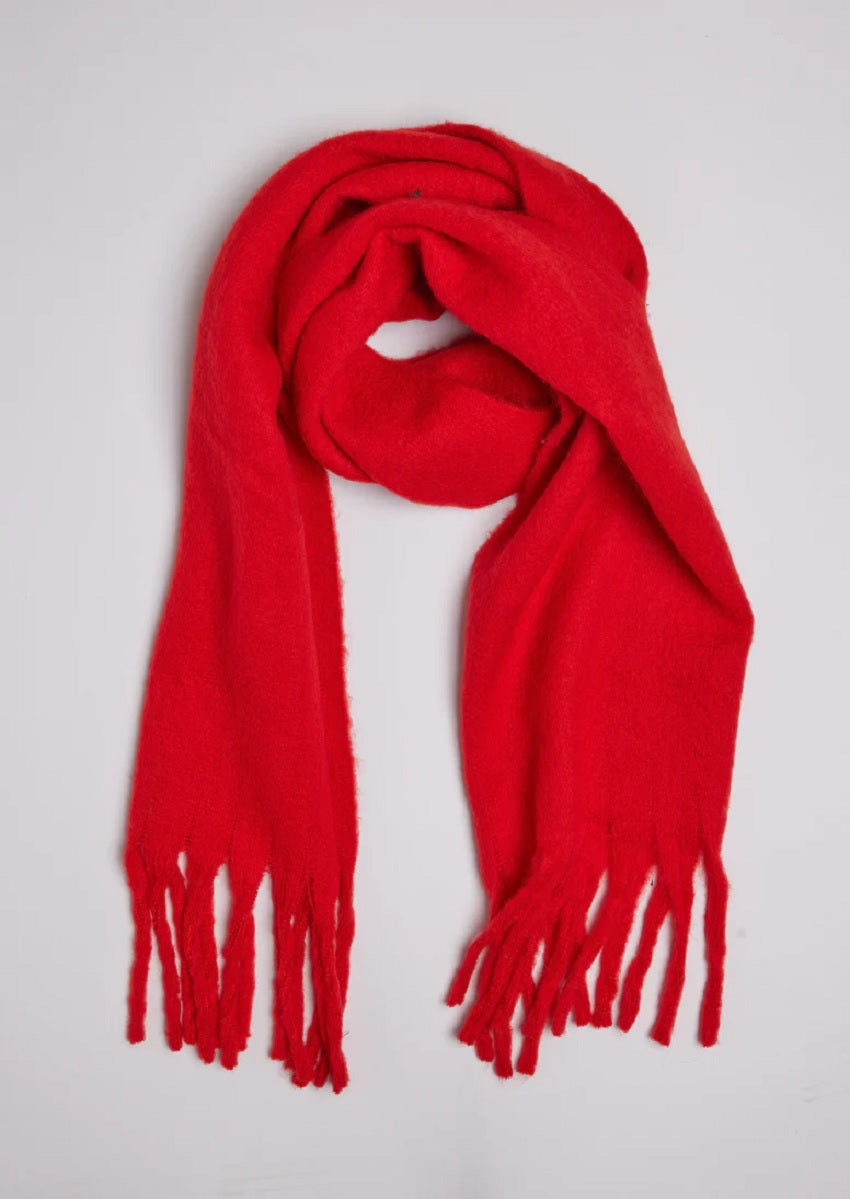 Womens Chic Solid Scarf