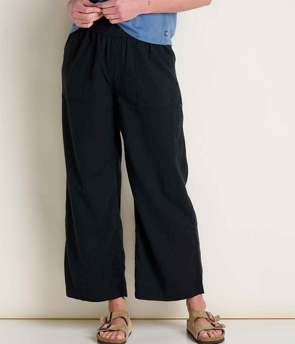 Womens Taj Hemp Wide Leg Pant