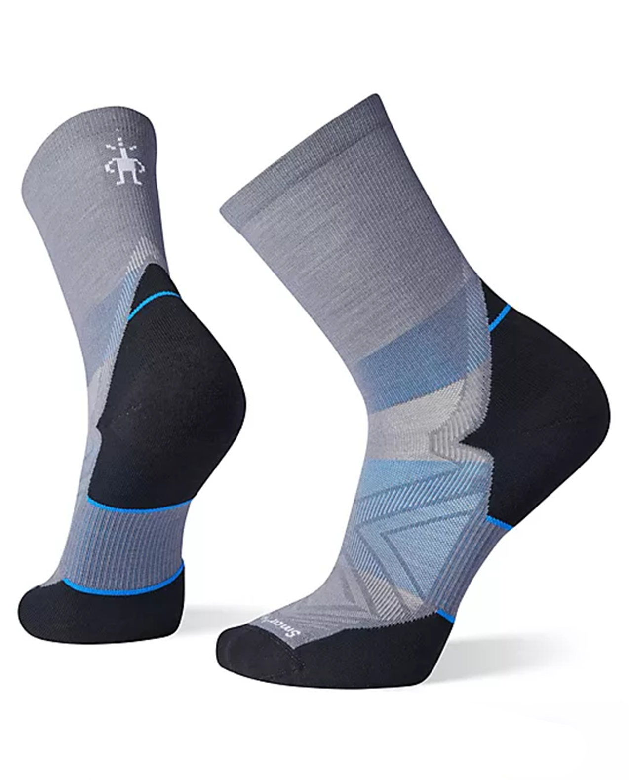 Run Targeted Cushion Mid Crew Socks