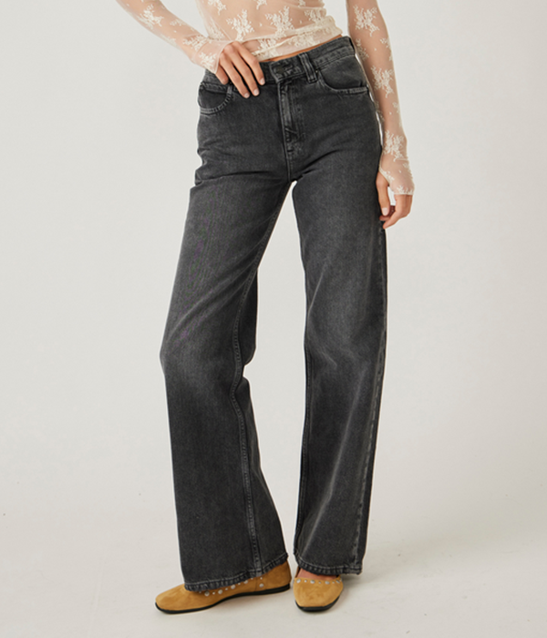 Womens Tinsley Baggy High Rise