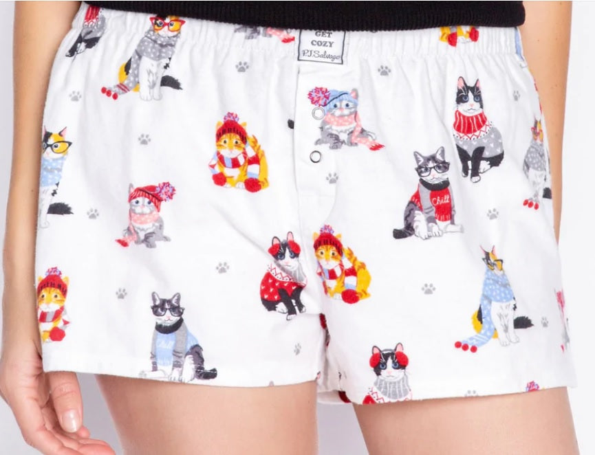 Womens Flannels Short