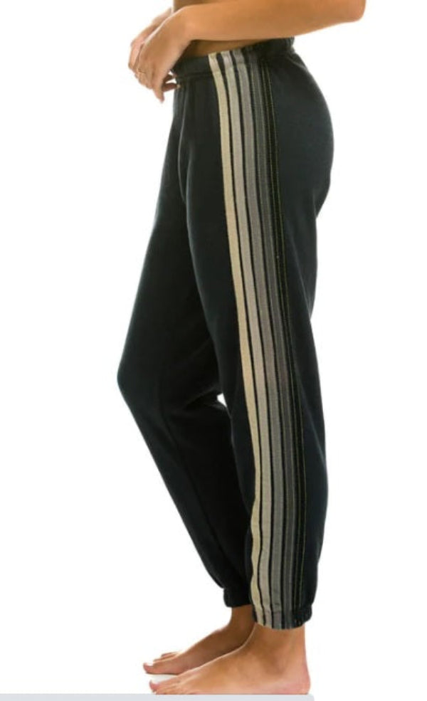 AVIATOR NATION 5 Stripe Sweatpants