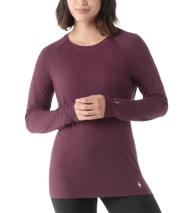 Womens Classic All-Season Merino Base Layer Long Sleeve