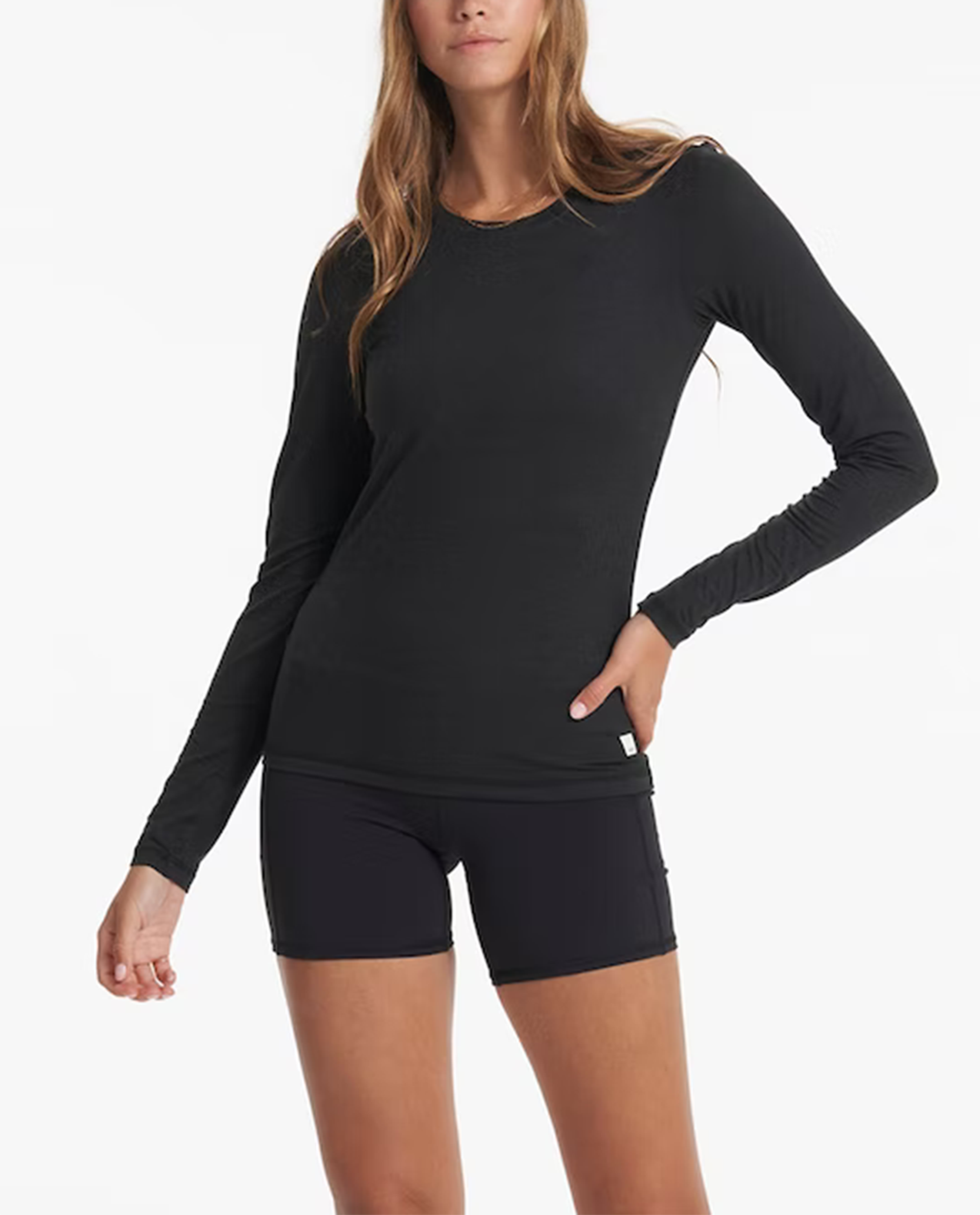 Womens L/S Lux Crew