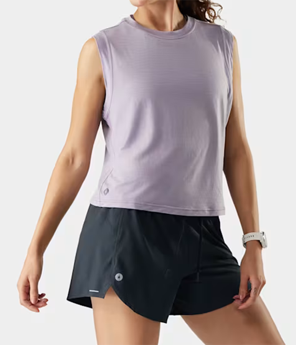 Womens Active Ultralite Crop Tank