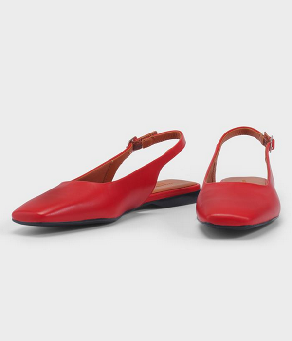 Womens Delia in Bright Red