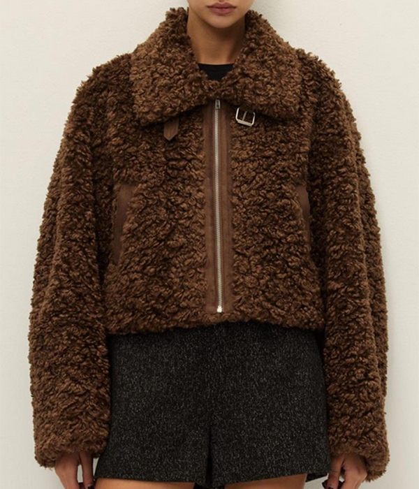 Womens Rio Faux Fur Jacket
