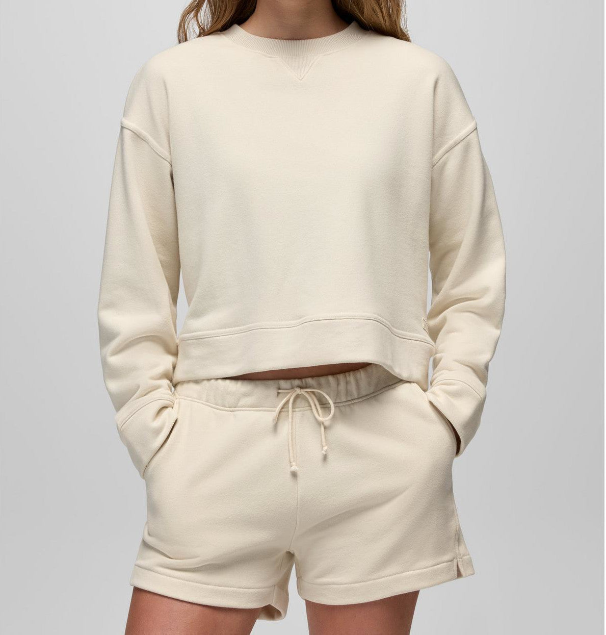 Womens DreamTerry Crew Sweatshirt