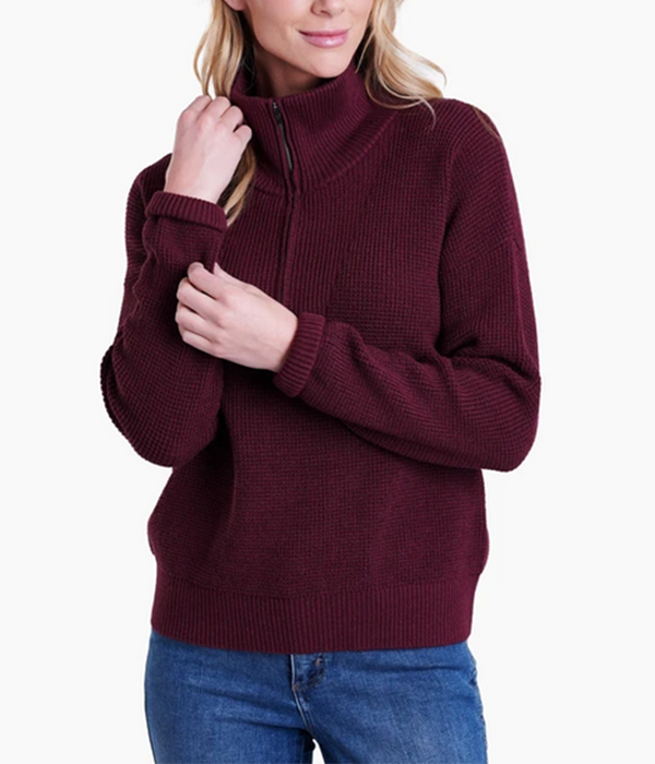 Womens Norda 1/4 Zip Sweater