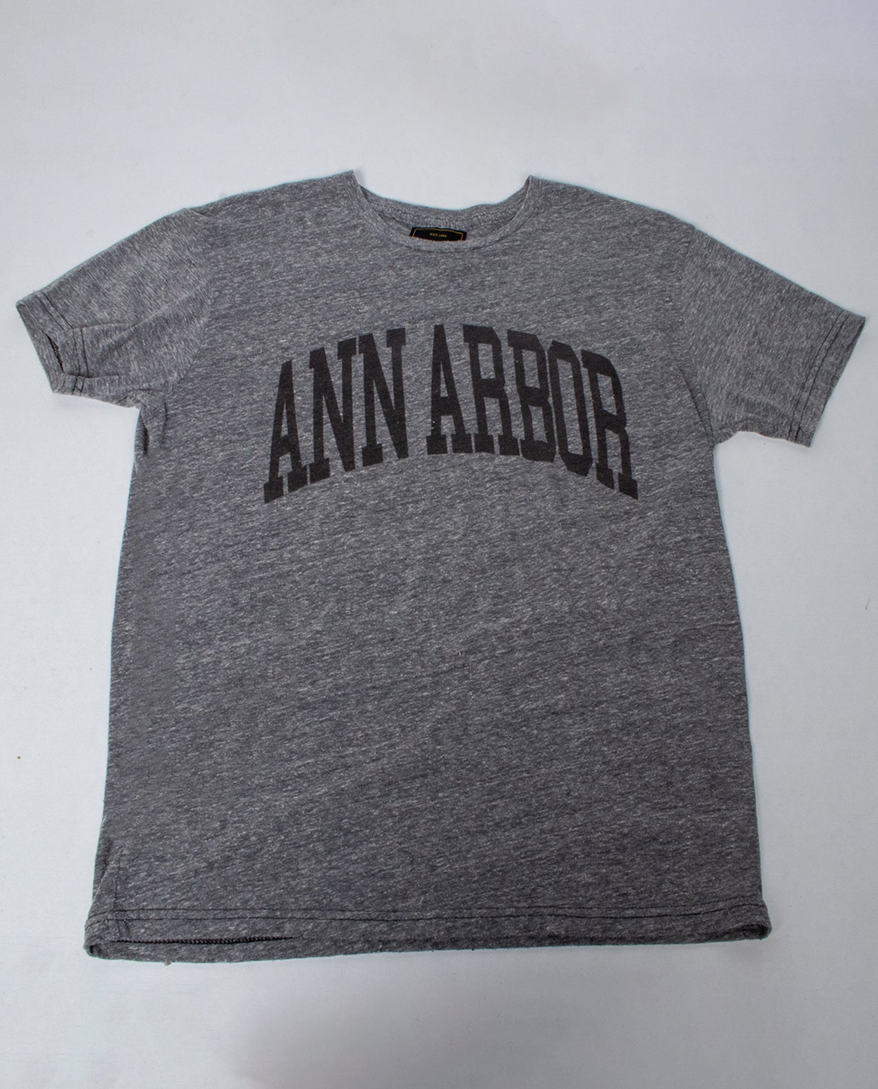RBBL Premium Ann Arbor Crop Tee with Black Font