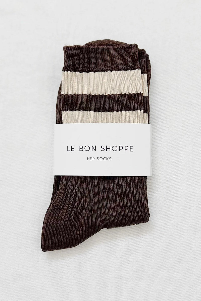 Le Bon Her Varsity Socks