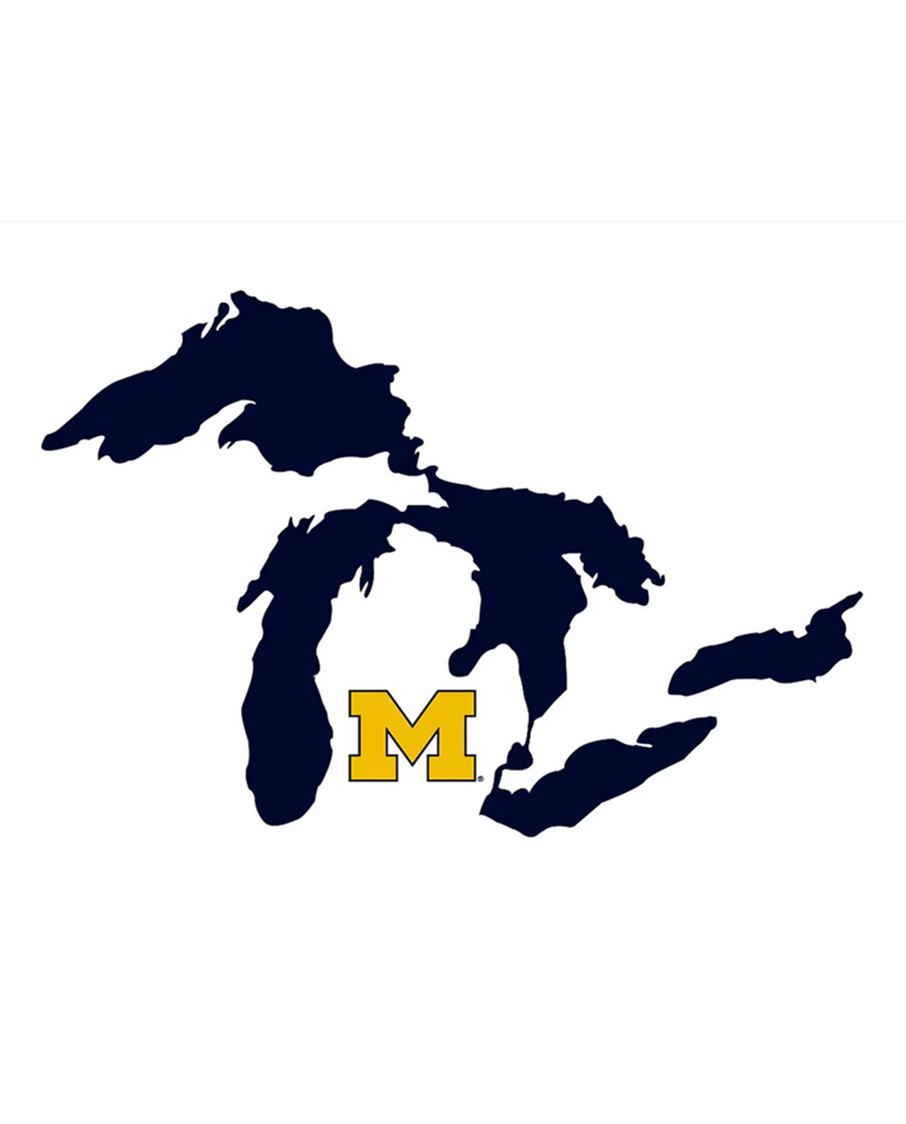 GREAT LAKES PROUD NCAA Sticker
