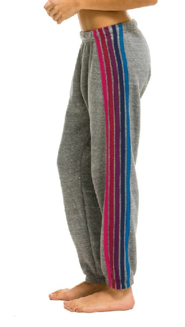 AVIATOR NATION 5 Stripe Sweatpants