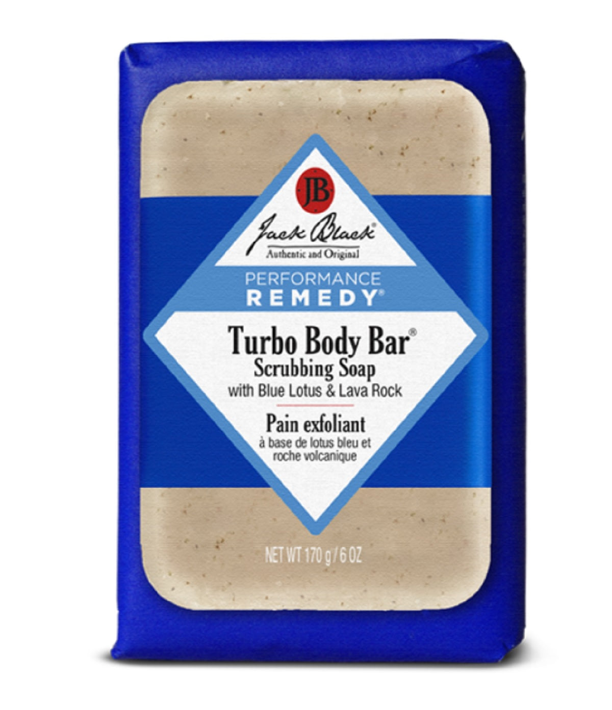 Turbo Body Bar Scrubbing Soap, 6 oz