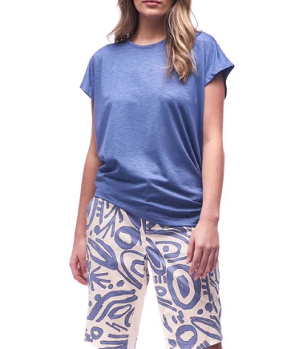 Womens Berga Short Sleeve Top