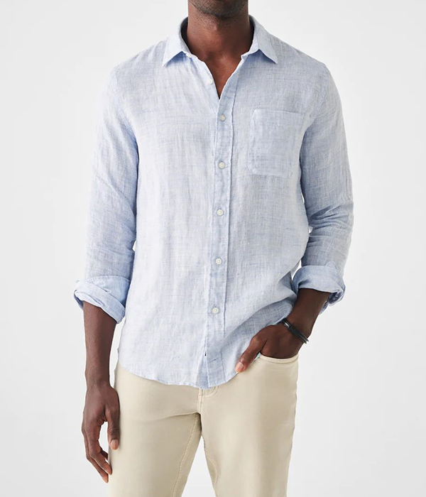 Mens Laguna Linen Shirt