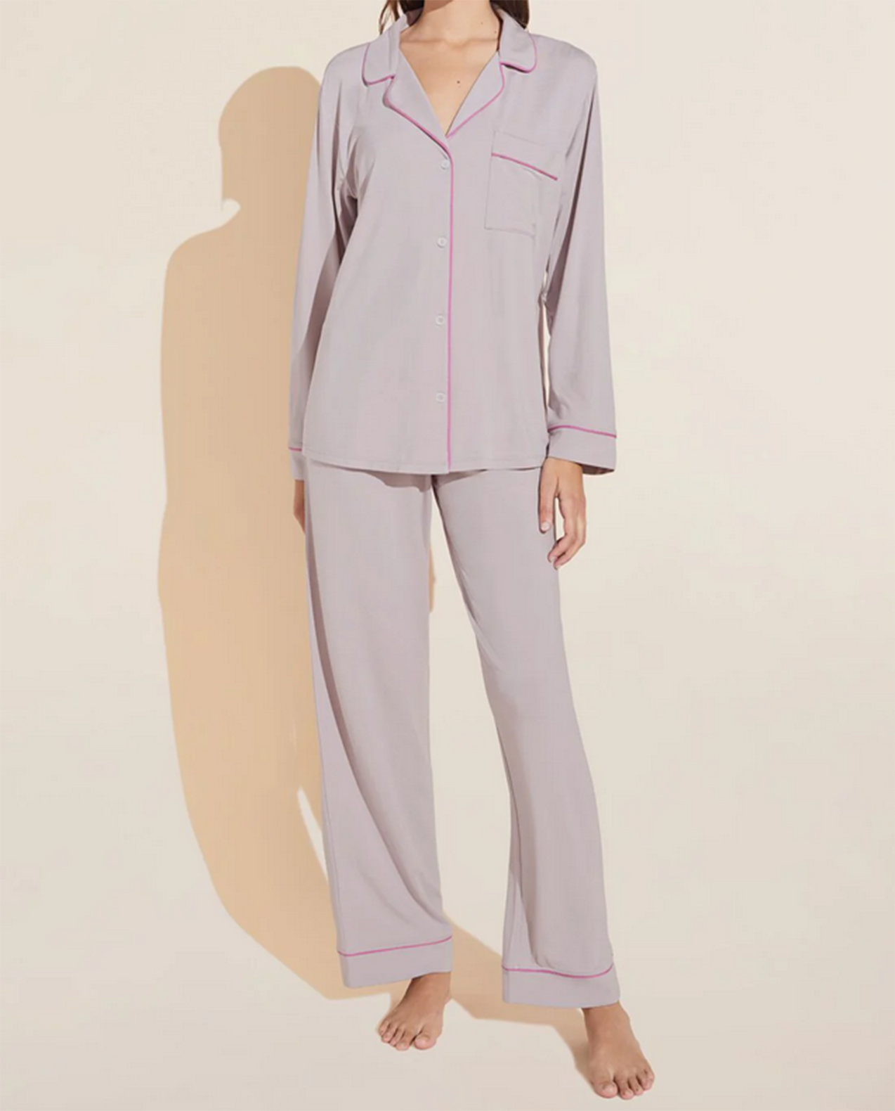 Womens Gisele Long PJ Set