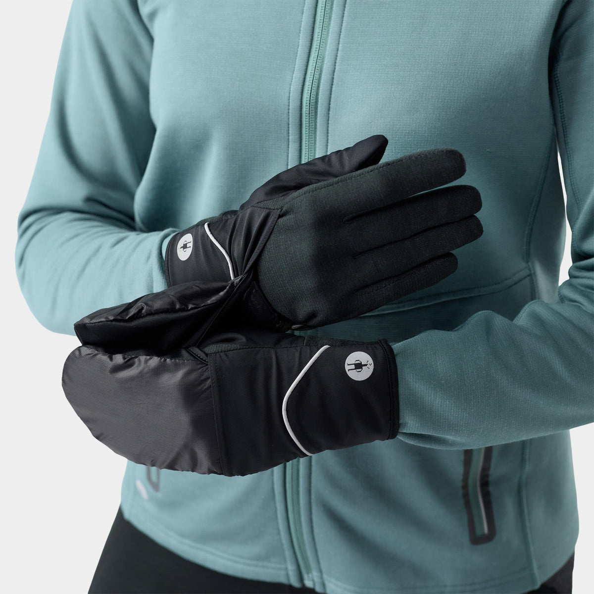 Smartwool Active Fleece Wind Mitten F26 - 001_Black