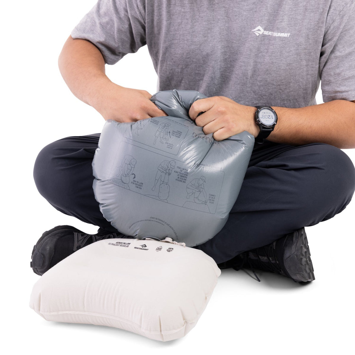 Sea To Summit Aeros Ultralight Pillow in Turkish Tile - Regular - Turkish Tile