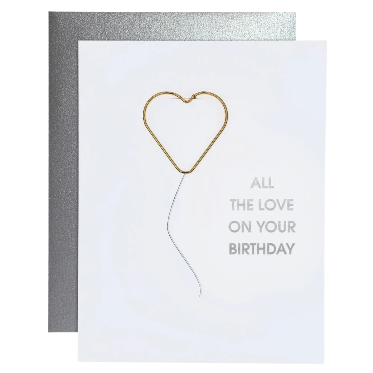 Chez Gagne All The Love on Your Birthday Card