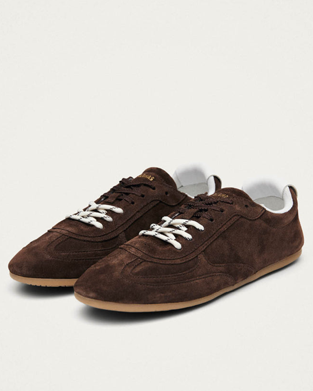 Womens Tb.24 Suede Chocolate Brown Leather Sneakers