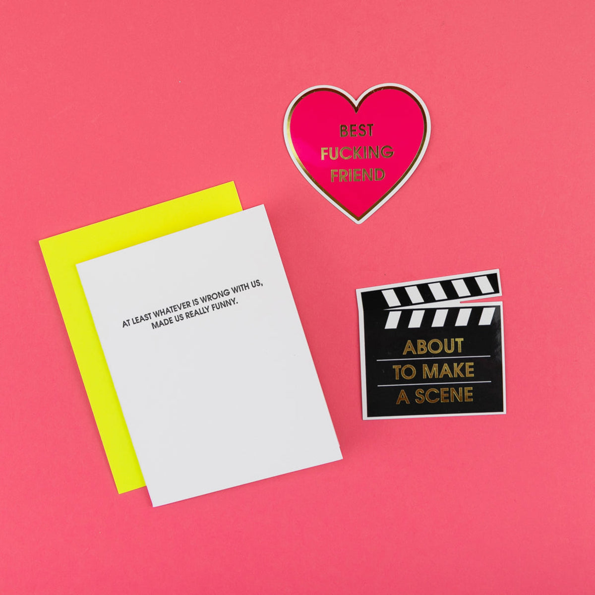 Chez Gagne At Least Whatever Is Wrong with Us, Made Us - Everyday Card